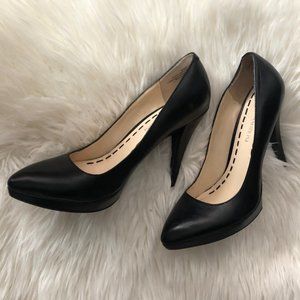 Enzo Angiolini Basic Black Platform Heels 7